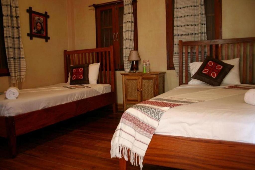 לואנג פרבאנג Lao Lu Lodge חדר תמונה